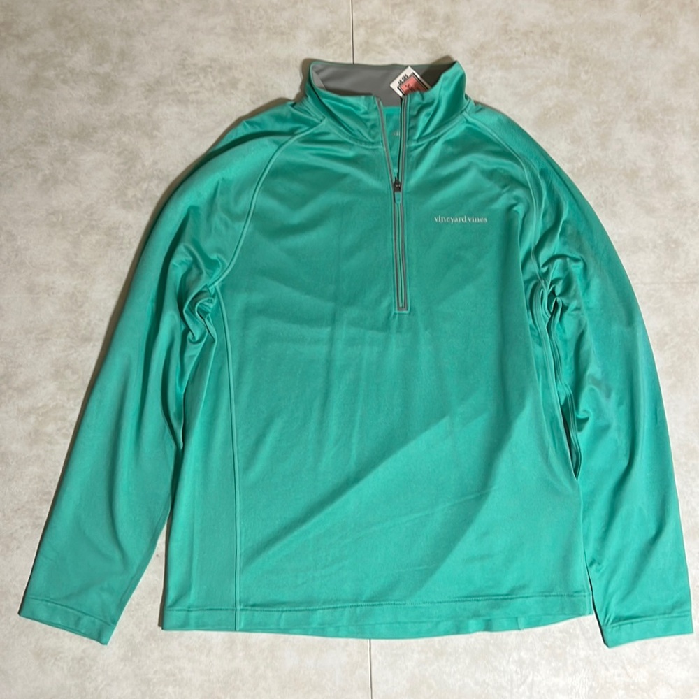 NEW Vineyard Vines Golf Performance 1/2 Zip